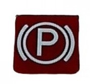 SWF 596173 SWF 596173 Inlegplaatje Parkeerrem Rood Normaal